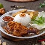 Nasi Ayam Penyet