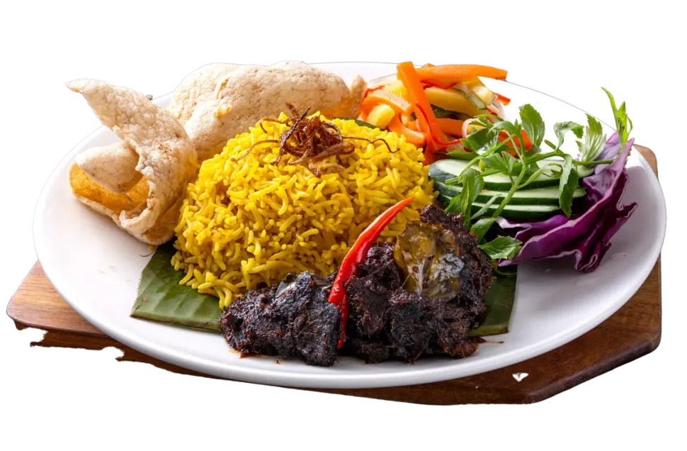 Nasi Beef Dendeng Minang Nasi Beef Dendeng Minang