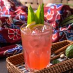 Pandan Rose (Iced)